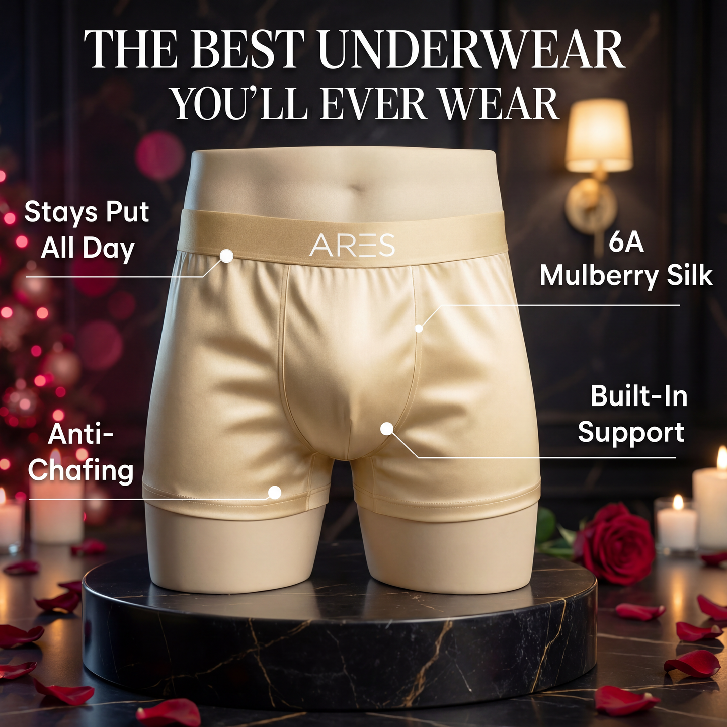 Premium Silk Boxer | All-Day Comfort