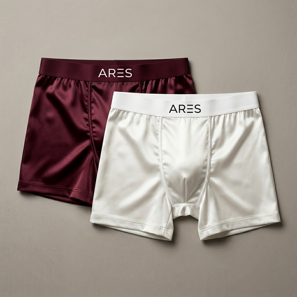 Ares Silk Boxers | All-Day Comfort (New Colors)